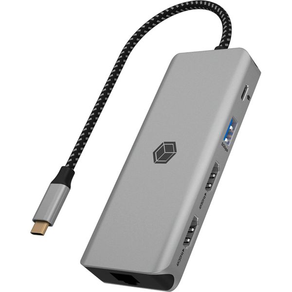 Icy Box IB-DK4012-CPD Docking Station Icybox 9-In-1 Mobile Usb 3.2 Gen 1 Type-C Retail-image
