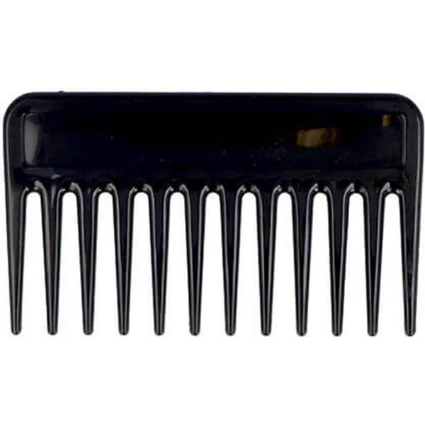 Eurostil Pettine Per Parrucchieri Pettine Nero Nero Nero 1Pz.-image