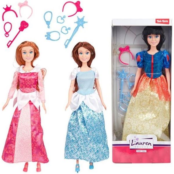 Toi-Toys Lauren Bambola Adolescente Principessa Delle Fiabe-image