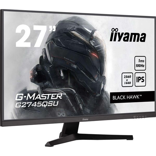 Iiyama Iiyama G-MASTER Fatti Avanti Con Il G2745QSU Con Tecnologia Di Pannello Ips E Mprt Di 1Ms-image