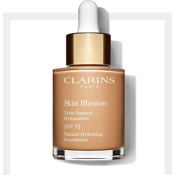 Clarins Paris Skin Illusion Fondotinta Idratante Naturale Spf 15 #111 Auburn 30Ml-image