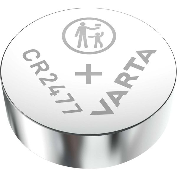 Varta Cr 2477, Batteria Monouso, Al Litio, A Bottone/Moneta, 3 V, 1 Pezzo(I), Argento-image