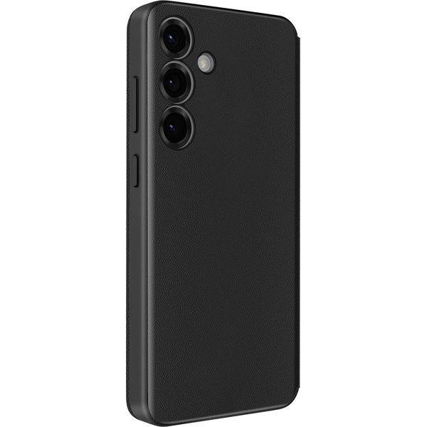 Avizar, Cover Per Samsung Galaxy S25 Con Sportello Per Schede, Nero-image