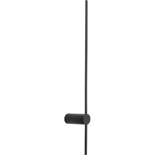 Lampada Da Parete Moderna Nera Per Soggiorno Nowodvorski Saber S-image