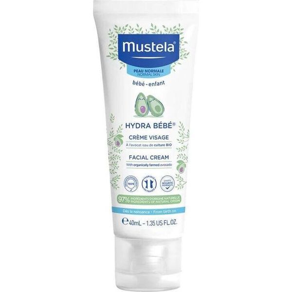 Mustela Bebe-Enfant Crema Viso Hydra Bebe Con Avocado 40Ml-image