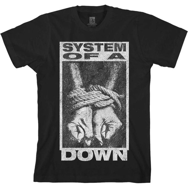 System Of A Down - Maglietta "Ensnared"" Per Uomo/Donna Unisex RO3202 (L) (Nero)"-image