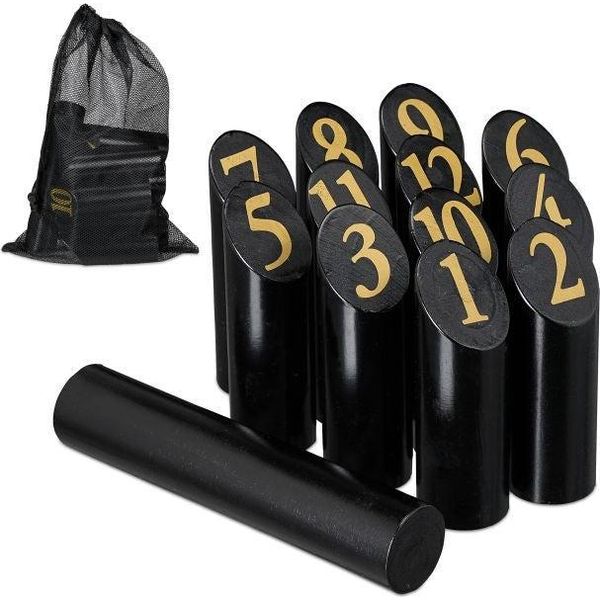 Gioco Kubb Nero Con Borsa-image
