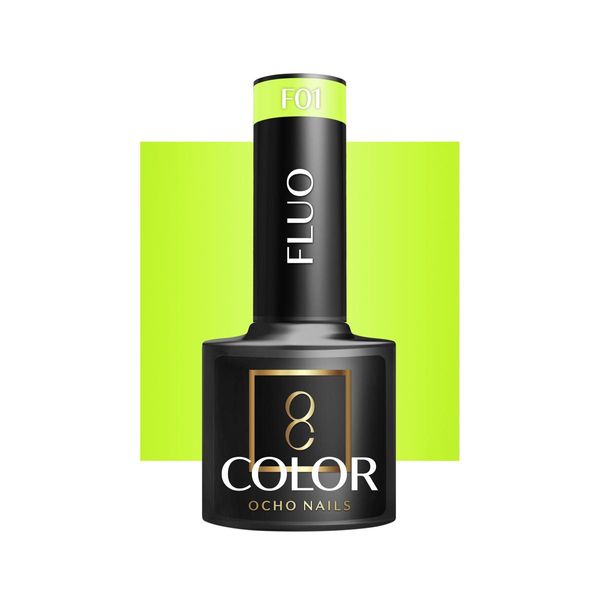 Ocho Nails Smalto Ibrido Fluo F01 -5 G-image