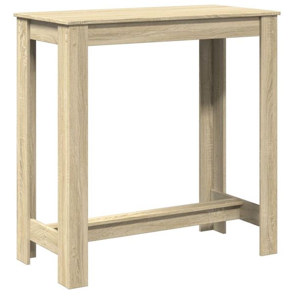 Syfax™ Tavolo Da Bar Rovere Sonoma 102X50X103,5Cm In Legno Multistrato-image