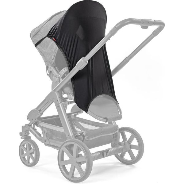 Baldacchino Shinesafe | Protezione Solare Universale Per Carrozzine E Passeggini | Protezione Uv 50+ | Regolabile In Modo Flessibile E Facile Da Fissare | Colore: Grigio-image