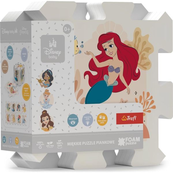 Puzzle In Schiuma Disney Princess, 24 Pezzi, Divertente Per Bambini-image