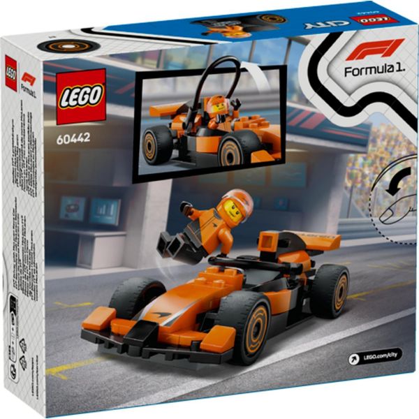 Lego City 60442 F1 Driver With Mclaren Race Car-image