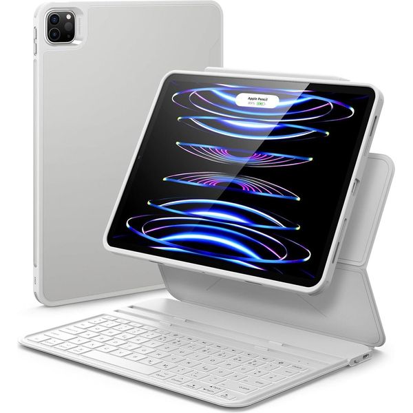 Keyboard For Ipad Pro 11/Air 5/4 Esr Magnetic Case Qwertz-image