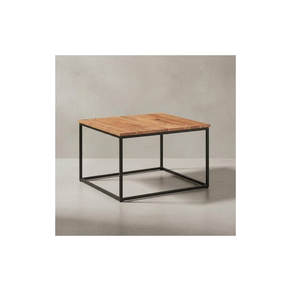Kadima Design Couchtisch Industrial, Akazienholz & Eisengestell, Handgefertigt-image