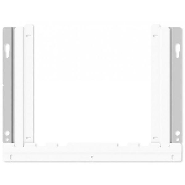 Sms Slim Fixed - Kit Di Montaggio (Montaggio A Parete) - Per Display Lcd - Bianco, Argento - Dimensioni Schermo: 81,3-152,4 Cm (32"-60"")"-image