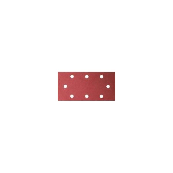 Carta Abrasiva Orbitale Bosch Con Velcro, Perforata Grana 80 (L X P) 185 Mm X 93 Mm 2609256A89 10 Pz-image