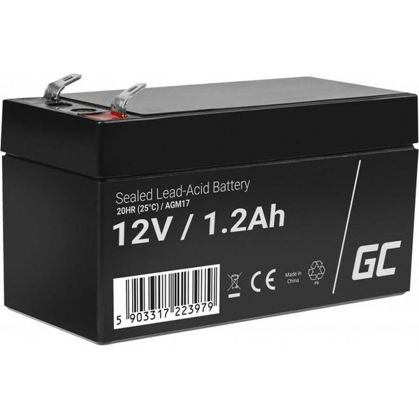 Green Cell AGM17 Ups Battery Sealed Lead Acid (Vrla) 12 V 1.2 Ah-image