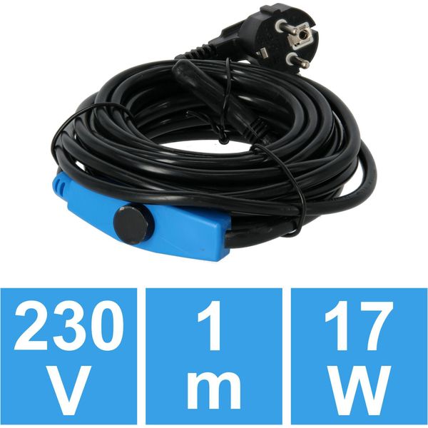 Cavo Riscaldante Antigelo Cavo Riscaldante Antigelo 1M 17 Watt 71012-image
