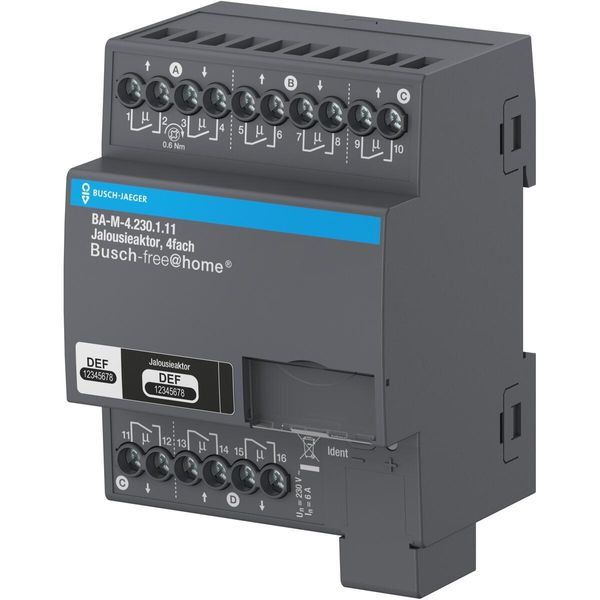 Busch-Jaeger Jalousieaktor, 4Fach 230 V Reg, FüR Busch-Free@Home-image