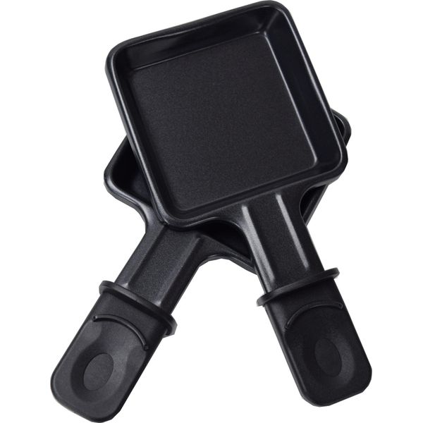 Syntrox Design Padelle Universali Per Raclette Quadrate 2 Pezzi-image