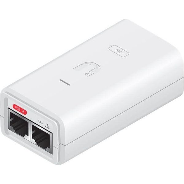 Ubiquiti POE-24-7W-G-WH Ubiquiti Poe Injector, 24VDC, 7W, Gigabit Port, Weiss-image