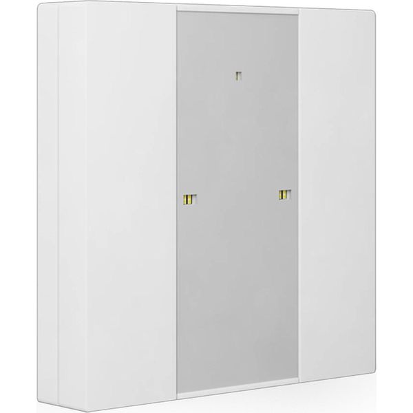 Pulsantiera Mdt Knx Plus 55, 2 Ingressi, Bianco Puro Opaco - Centralina Di Comando-image