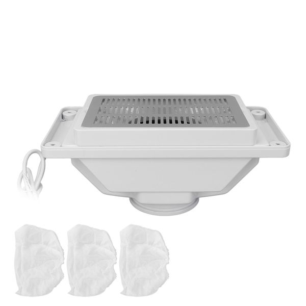 Collettore Di Polvere Per Unghie Aspiratore Elettrico Potente Di Polvere Per Unghie Per Uso Domestico (Spina Ue 220V)-image