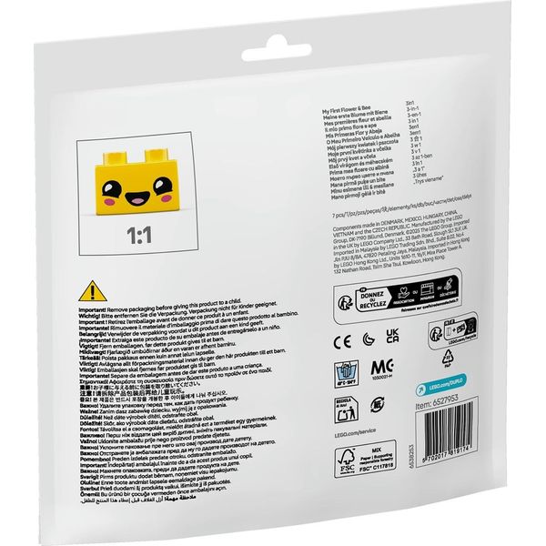 Lego Duplo Custodia Per Fiori E Api 30686-image