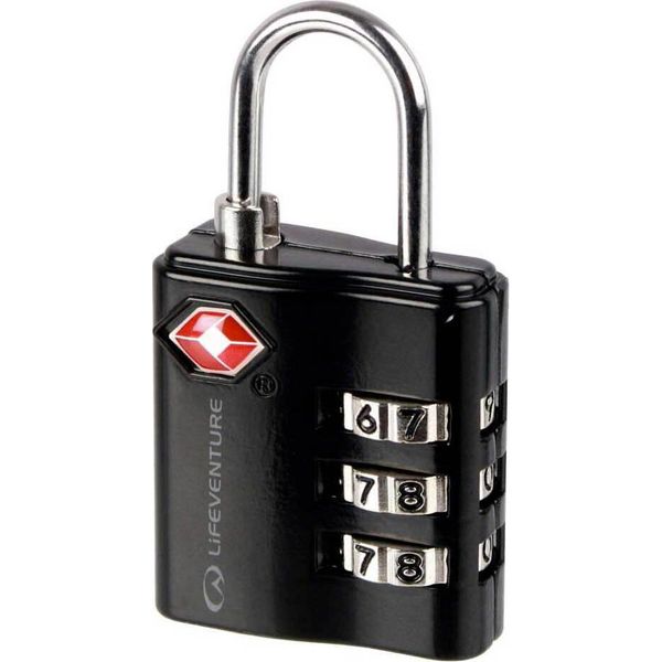 Lifeventure Tsa Combi Lock Lucchetto Nero Nero Taglia Unica-image