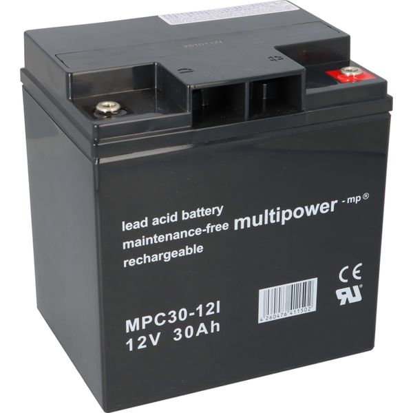 Batteria Multipower MPC30-12I Agm - 12V, 30Ah, A Prova Di Ciclo-image