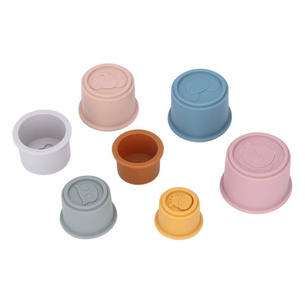 Tazze Impilabili, Tazze Impilabili Per Bambini, Tazze Impilabili Silikon, Tazze Impilabili Spielzeug, Giocattoli Impilabili Per Bambini, Giocattoli Impilabili-image