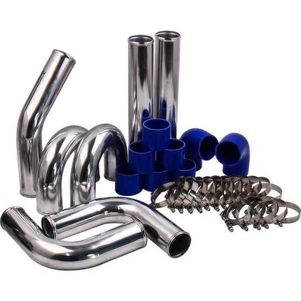 76 Mm 3" Turbo Intercooler Kit Tubo Intercooler Turbo Kit Di Collegamento Universale"-image