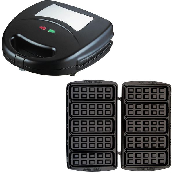 Ferro Per Waffle A Bastoncini Con Piastre Intercambiabili Masto Con Rivestimento Antiaderente-image