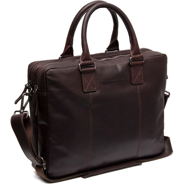 The Chesterfield Brand Borsa Da Ufficio Laptop Bag Con Scomparto Per Laptop Fabian Laptopbag Brown Marrone Scuro-image