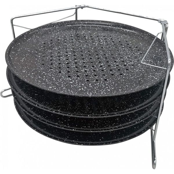 Kinghoff Set Di 4 Teglie Per Pizza 12170-image