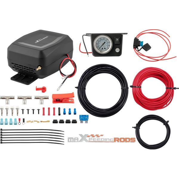 Kit Di Controllo Del Compressore Delle Sospensioni Pneumatiche A 12 V Per Furgoni Pickup Universali-image
