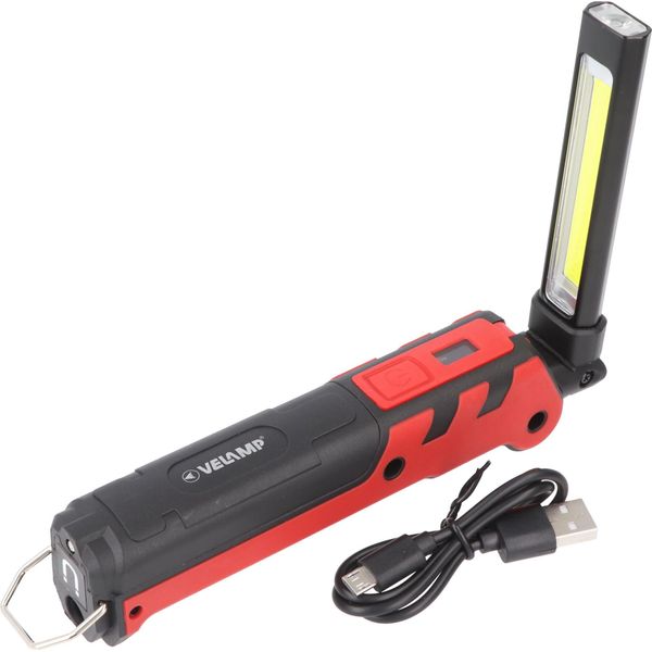 Velamp IR439 Lampada Ricaricabile Multifunzionale + Torcia Elettrica-image