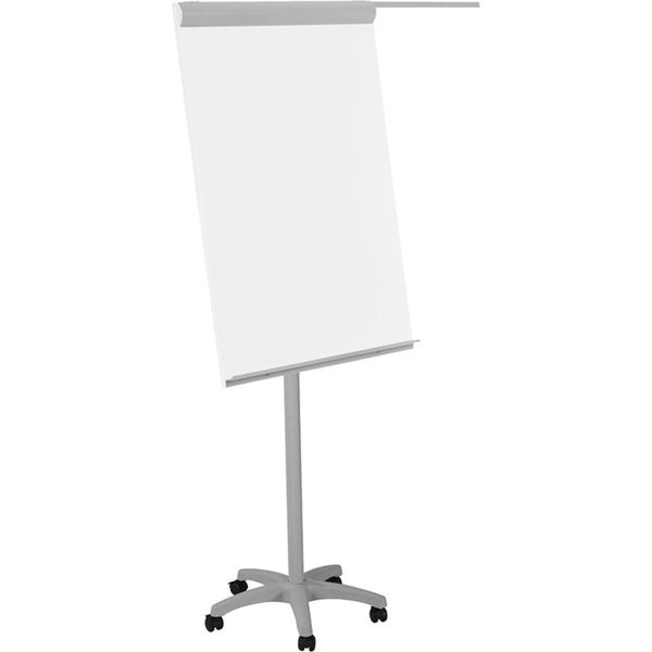 Rocada Flipchart Economy 68 X 104 Cm (L X A) 186Cm Acciaio Bianco-image