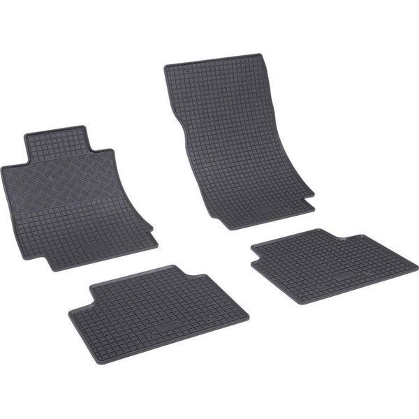 Tappetini In Gomma Per Auto Alfa Romeo Giulia 2016-2020 (4X2, Manuale)-image