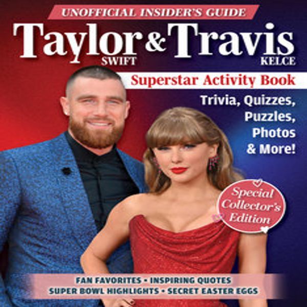 Guida Non Ufficiale Per Gli Addetti Ai Lavori Libro Delle Attività Delle Superstar Di Taylor Swift E Travis Kelce-image