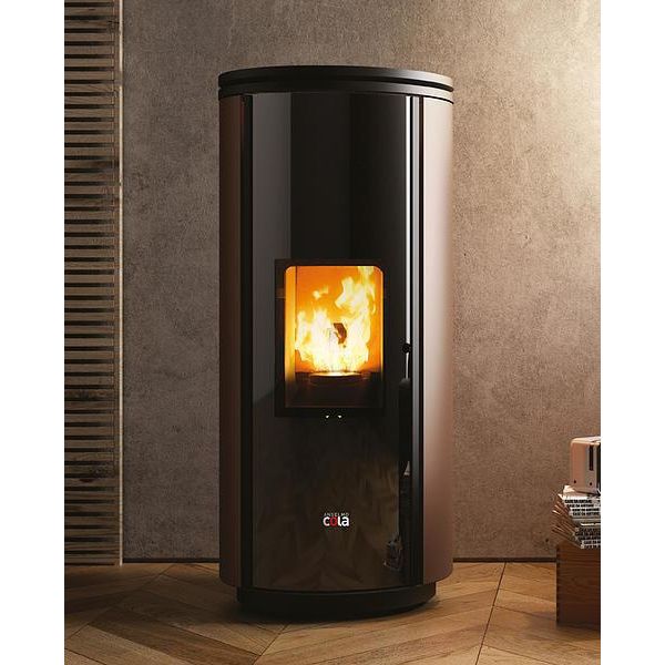 Cola Elegant Ermetica Libera Installazione Pellet Marrone-image