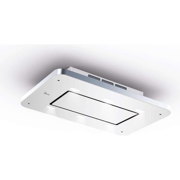 Cappa Stivia Free Cm 90 - Inox, Bianco - 900 M3/H-image