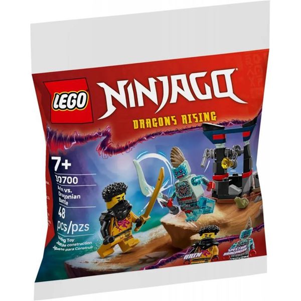 Lego Polybag Ninjago Il Duello Di Arin Con I Dragonieri.-image