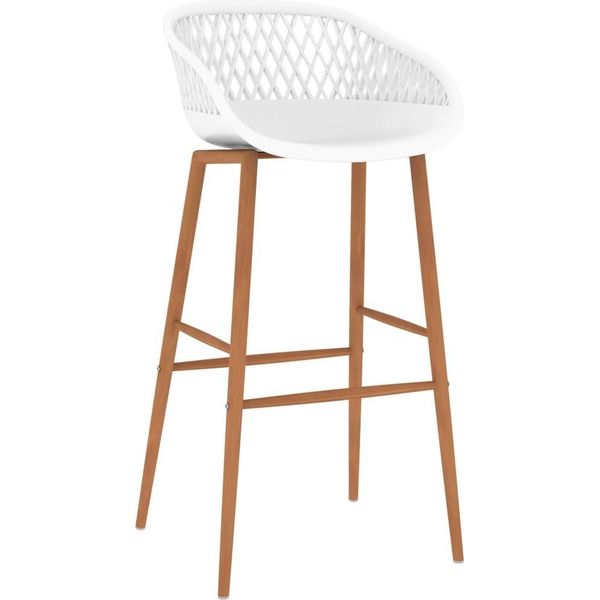 Syfax™ Sgabelli Da Bar 4 Pz Bianchi-image