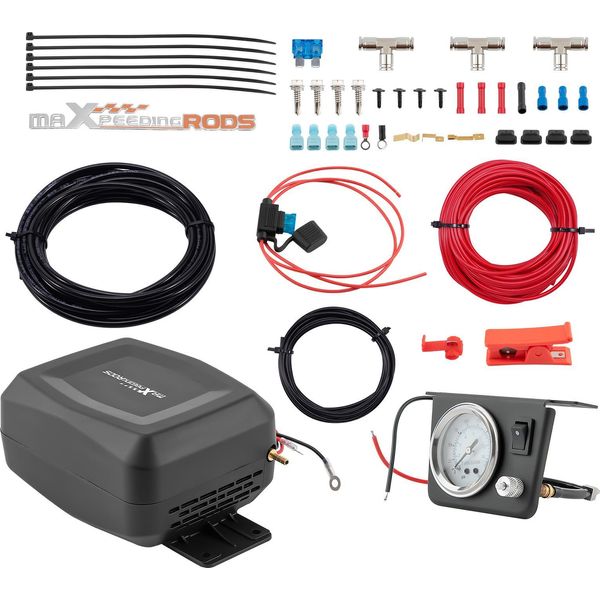 Kit Di Controllo Del Compressore Delle Sospensioni Pneumatiche A 12 V Per Furgoni Pickup Universali-image