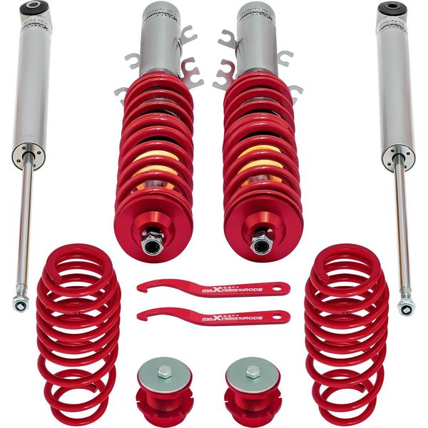 Sospensioni Sportive Coilover Per Vw Golf Iv 4 1J1 Seat Leon 1M1 Fwd Kit Di Abbassamento-image