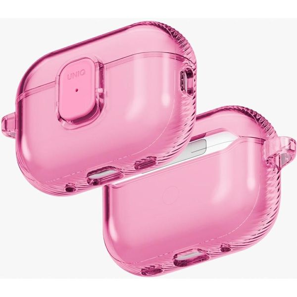 Uniq Glase Pro Custodia Per Airpods Pro 3 Custodia Di Blocco Rosa-image