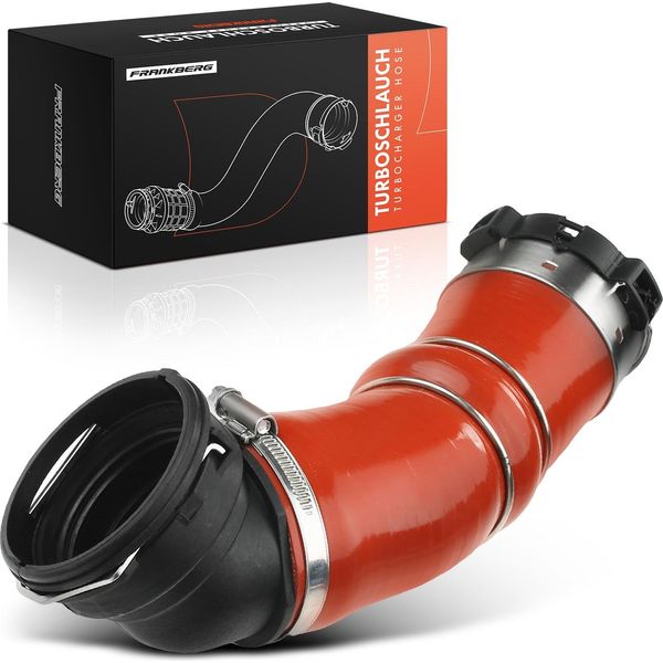 Frankberg 1X Tubo Radiatore Tubo Turbo Per Bmw Serie 5 E60 Serie 5 Touring E61 Serie 6 E63 Serie 6 Cabrio E64 3.0L 2004-2010-image