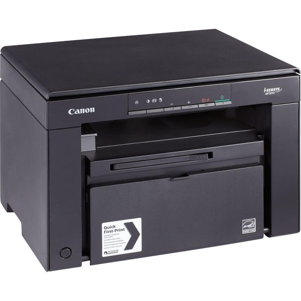 Canon I-Sensys MF3010 - Stampante Multifunzione - B/N - Laser - Larghezza 216 Mm (Originale) - Legale (Supporto) - Fino A 18 Copie-image