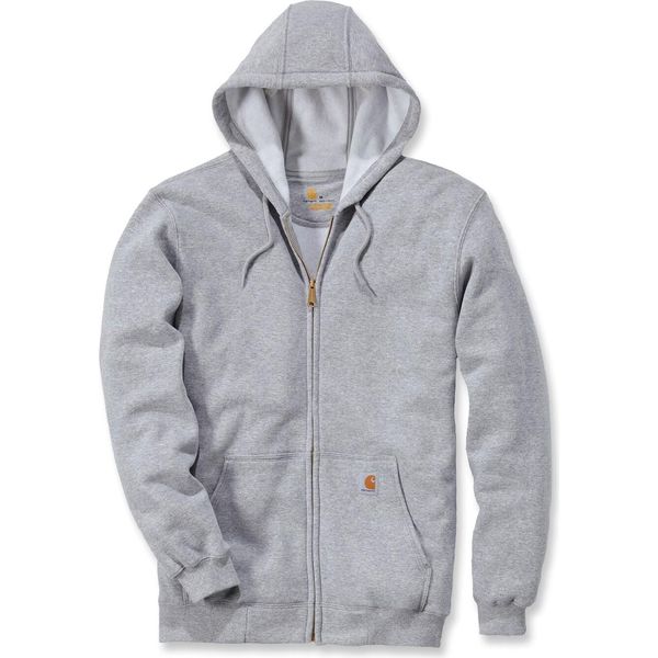 Carhartt Felpa Con Cappuccio K122, Colore:Grigio Chiaro, Taglia:M-image